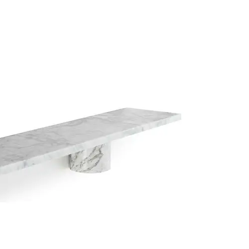 Normann Copenhagen - Sten Shelf L120 Hvid Marmor