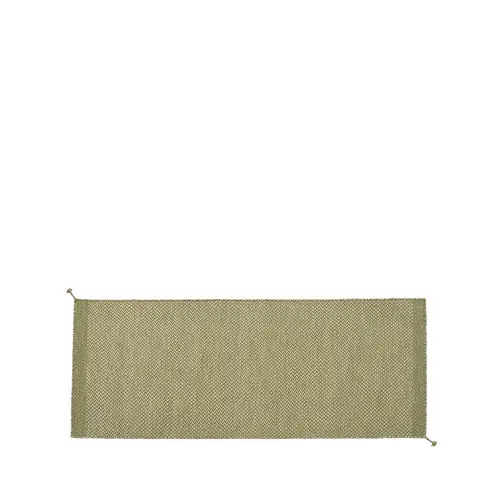 Muuto - Ply Tæppe rPET 200x80 Moss Grøn