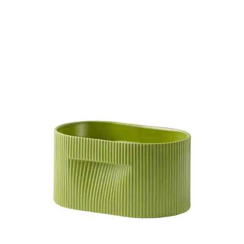 Muuto - Ridge Planter H13 Moss Grøn