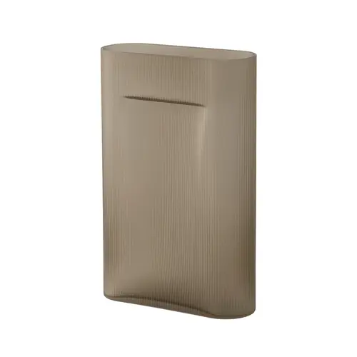 Muuto - Ridge Vase H48,5 Taupe