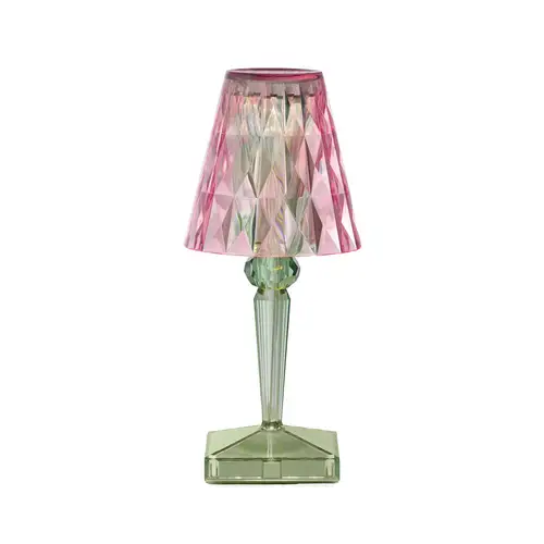 Kartell - Battery Portable Bordlampe IP54 Pink Grøn