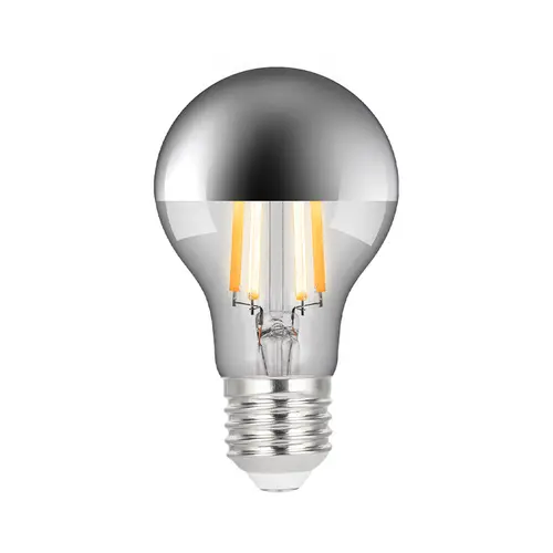 e3light - Pære LED 7,3W (806lm) CRI95 2000-2700K Dim. Topforspejlet Krom E27