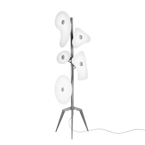 Foscarini - Orbital Gulvlampe Hvid