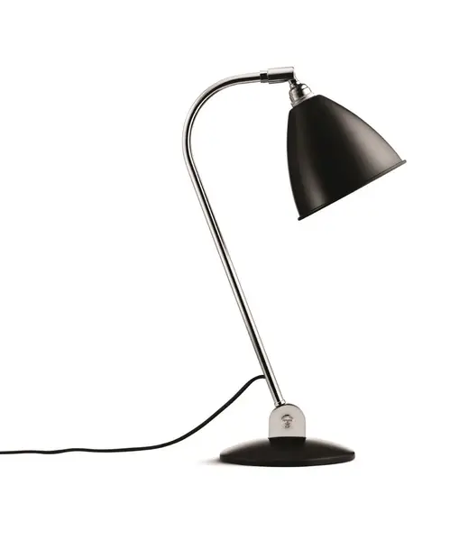 GUBI - Bestlite BL2 Bordlampe Ø16 Krom/Sort