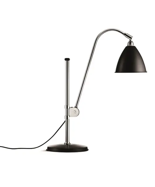 GUBI - Bestlite BL1 Bordlampe Ø16 Krom/Sort