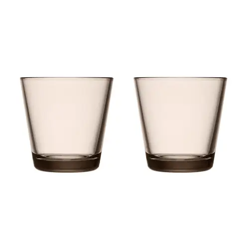 Iittala Kartio glas 21 cl 2 stk Hør