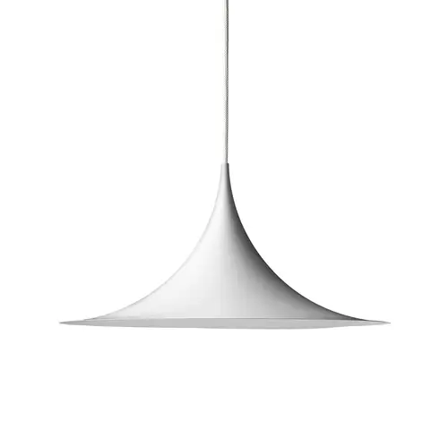 GUBI Semi lampe Ø 47 cm White semi matt