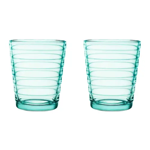 Iittala Aino Aalto drikkeglas 2 stk - 22 cl vandgrøn