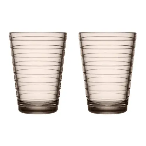 Iittala Aino Aalto drikkeglas 2 stk - 33 cl Hør