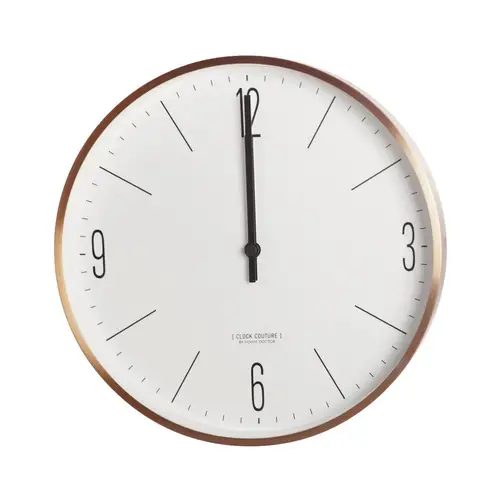 House Doctor Clock Couture vægur guld-hvid