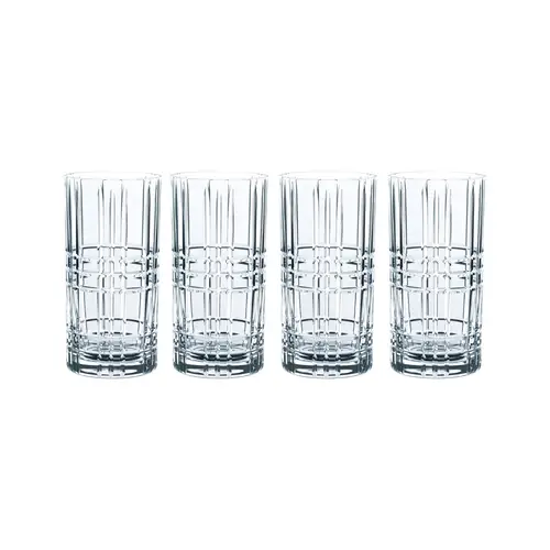 Nachtmann Square longdrinkglas – 37 cl – 4 stk. 44 cl