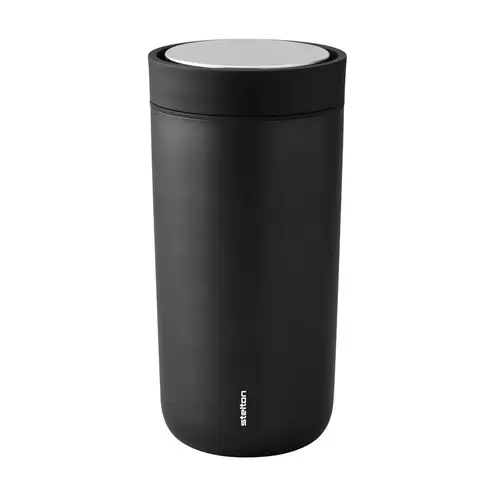 Stelton To Go Click krus 0.4 l Black metallic