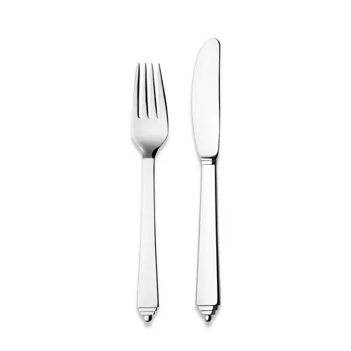 Georg Jensen Pyramide dessertbestik 8 dele