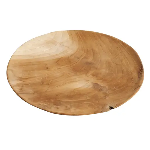 MUUBS Muubs teak tallerken 37 cm Natur