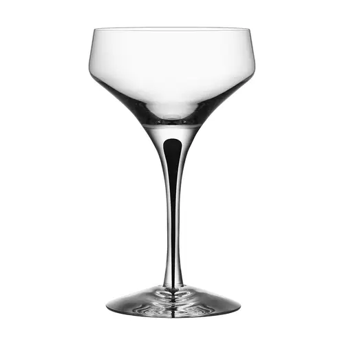 Orrefors Metropol champagne coupe 24 cl Sort