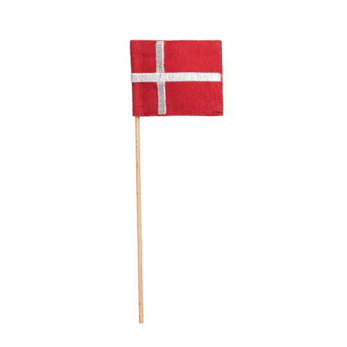 Kay Bojesen Denmark Kay Bojesen tekstilflag til fanebærer mini Rød/Hvid