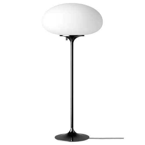 GUBI Stemlite bordlampe 70 cm Black Chrome