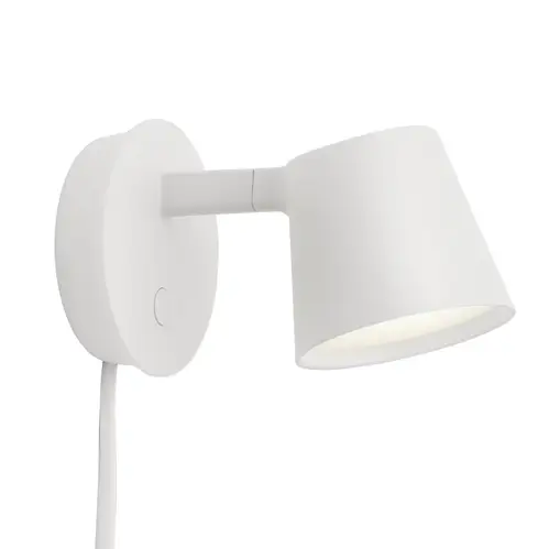 Muuto Tip væglampe White