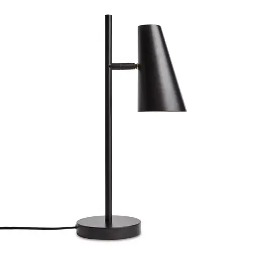 Woud Cono bordlampe Sort