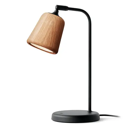 New Works Material bordlampe Natural oak