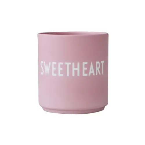 Design Letters Design Letters favoritkop 25 cl Sweetheart-pink