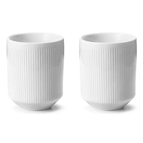 Georg Jensen Bernadotte termokrus 26 cl 2-pak Porcelæn