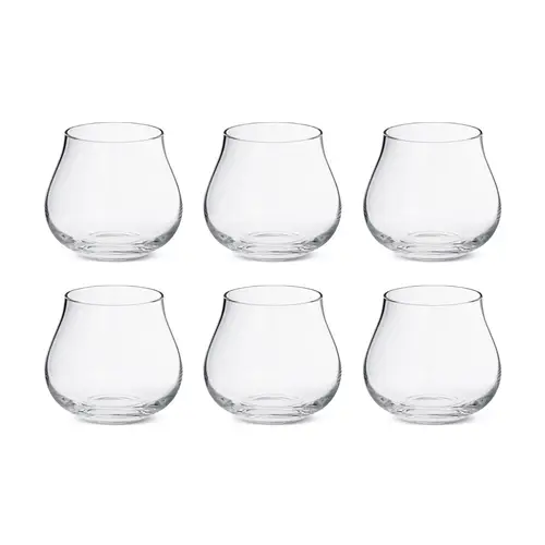 Georg Jensen Sky drikkeglas lavt 38 cl 6-pak Krystallinsk