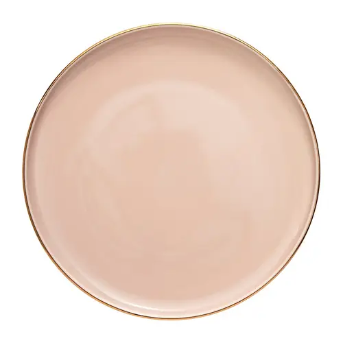 Lene Bjerre Clara tallerken Ø20 cm Rose/Light gold