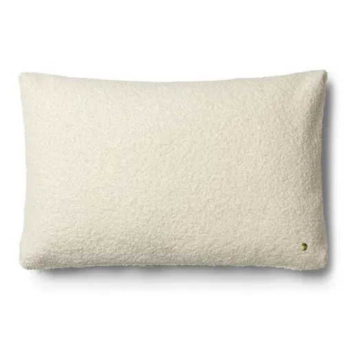 ferm LIVING Clean pude bouclé 40x60 cm Offwhite