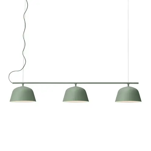 Muuto Ambit Rail loftlampe Dusty green