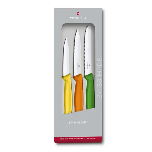 Victorinox Swiss Classic Universalknivsæt 3 dele Rustfrit stål