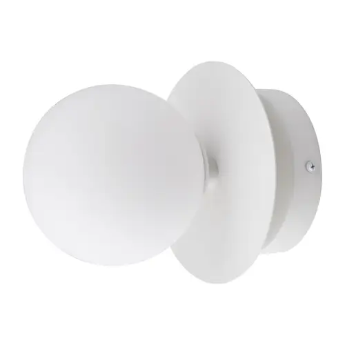 Globen Lighting Art Deco IP44 væglampe/plafond Hvid