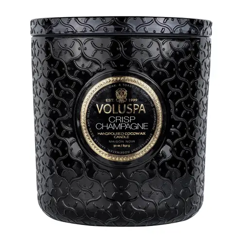 Voluspa Maison Noir Luxe duftlys 80 timer Crisp Champagne