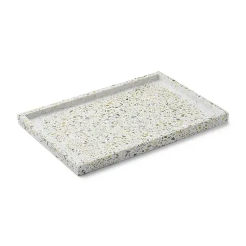 Humdakin Humdakin Terrazzo bakke 30x20 cm Green/White