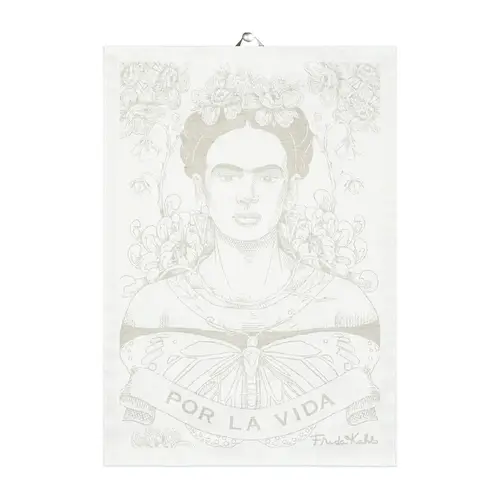 Ekelund Linneväveri Frida Kahlo viskestykke 35x50 cm Belleza