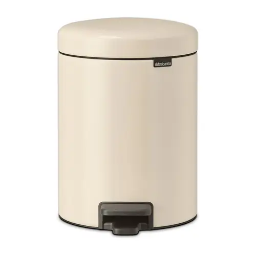 Brabantia New Icon pedalspand 5 liter Soft beige