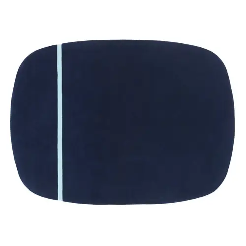 Normann Copenhagen Oona tæppe 175x240 cm Blå