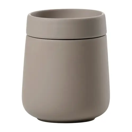 Zone Denmark Nova One krukke med låg 290 ml Taupe