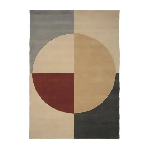 Linie Design Radiality uldtæppe Ruby, 250x350 cm