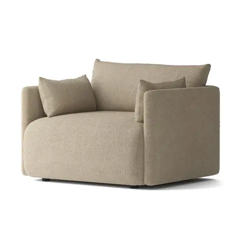 Audo Copenhagen Offset lænestol Audo Bouclé 02 Beige