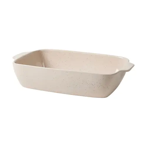 Broste Copenhagen Vig ovnfast fad 26x40 cm Beige