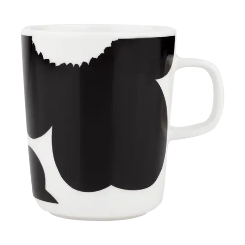 Marimekko Iso Unikko krus 25 cl White-black