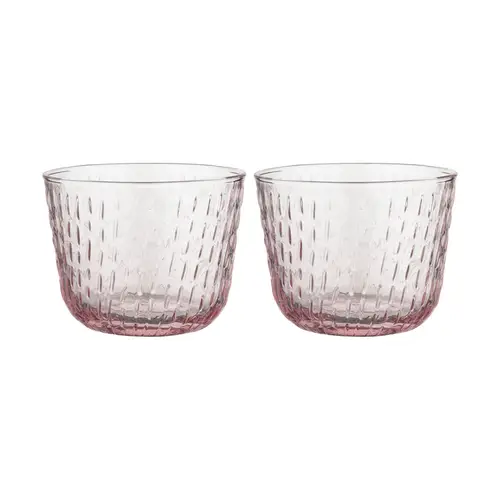 Marimekko Syksy drikkeglas 2 dl 2-pak Mauve