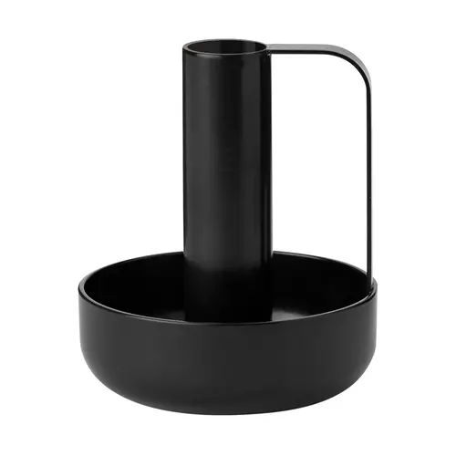 Stelton Ida lysestage 10 cm Black