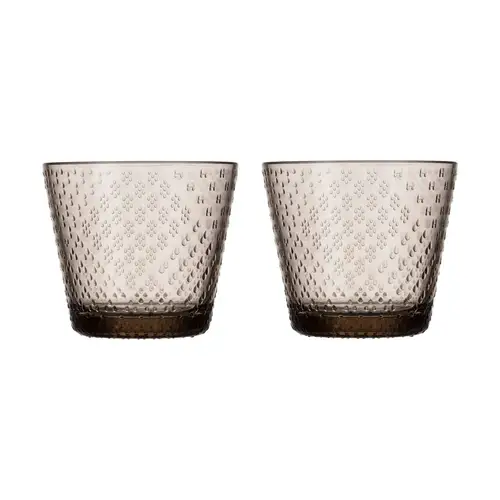 Iittala Tundra glas 29 cl 2-pak Hør