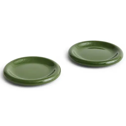 HAY Barro tallerken Ø18 cm 2-pak Green