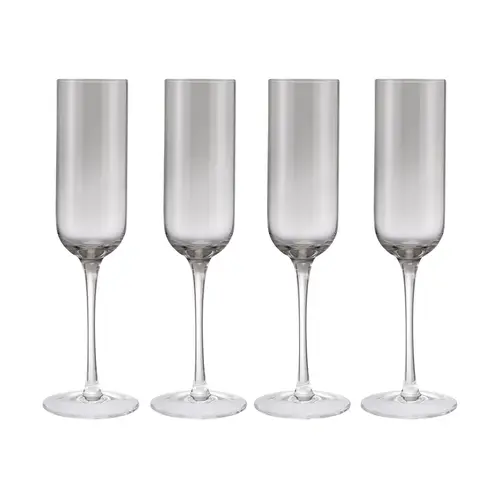 blomus Fuumi champagneglas 22 cl 4-pak Smoke-klar