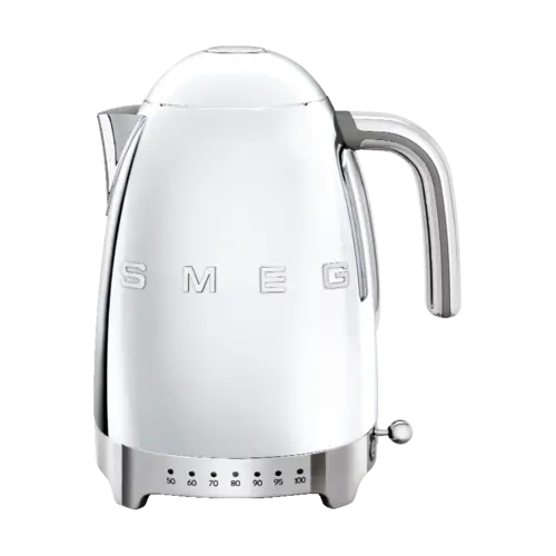 Smeg Smeg 50's Style elkedel med variabel temperatur 1,7 L Krom