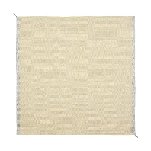 Muuto Ply tæppe 240x240 cm Yellow