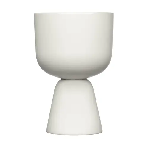 Iittala Nappula krukke Ø12,5 cm h19 cm Hvid